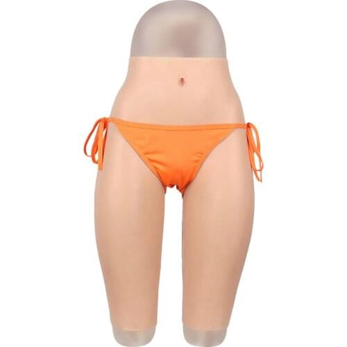 Silicone Prosthetic Breasts CD Crossdressing Pseudo-girl Buttocks Five-point Fake Panties Fake Breasts Cosplay Woman Transgender