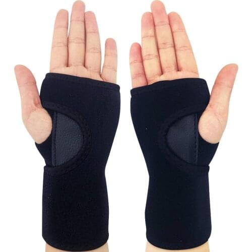 Steel Wrist Support Splint Carpal Tunnel Syndrome Sprain Strain Bandage Brace