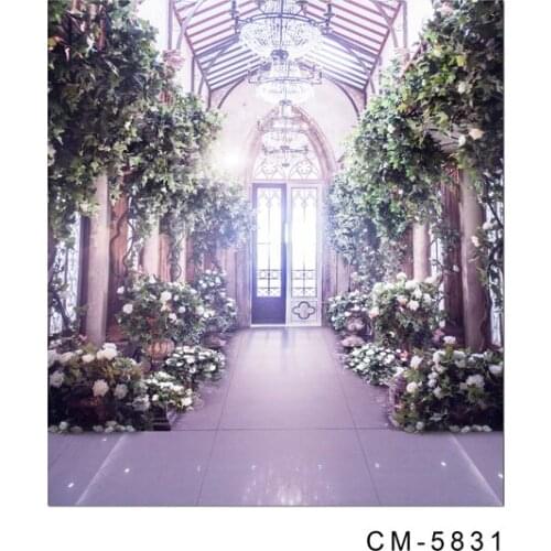Vintage Palace Photography Backdrops for Wedding Custom Photographic Background for Photo Studio Custom Wedding Backdrop 10x10ft