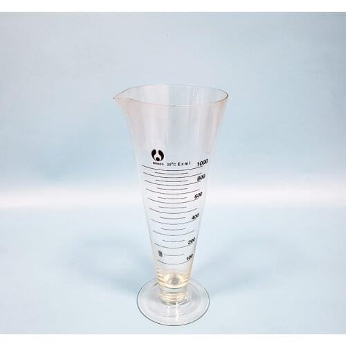 Graduate,with spout,short lines.Capacity 1000ml,Measuring glass,Medicine glass,Test mixer