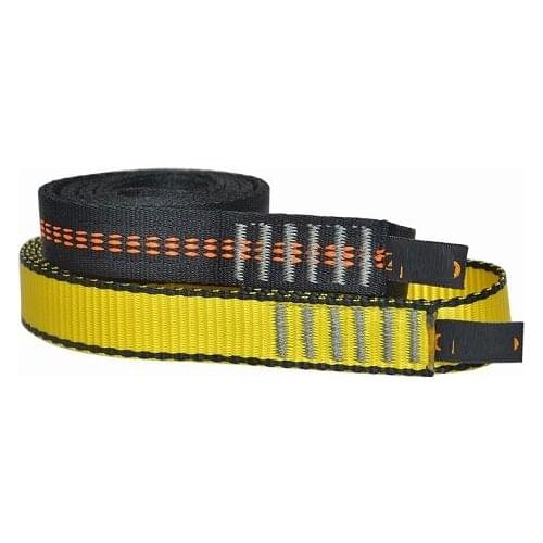 0.6--1.0M 29MM 2200KG Outdoor climbing downhill flat belt, rope protection resistant nylon flat band Yoga equipment
