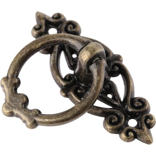 1pc Pull Handle 65*25mm Furniture Cabinet Knobs Jewelry Box Drawer Cabinet Cupboard Handle Pull