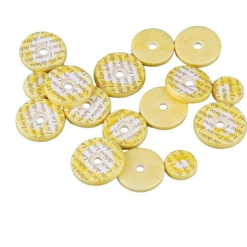 16 Stks Dicht Gat Fluit Pads Lederen flute Pad Set Mat Muziekinstrumenten Onderdelen Accessoires