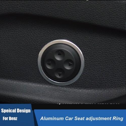 2pcs Aluminum alloy AMG Styling Car Speaker decoration For Mercedes-Benz C Glass C180L C200L GLC C260L 2015