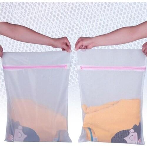 3Pcs/Lot Underwear Clothes Aid Bra Socks Laundry Washing Machine Net Mesh Bag Laundry Bags femme 3 Sizes