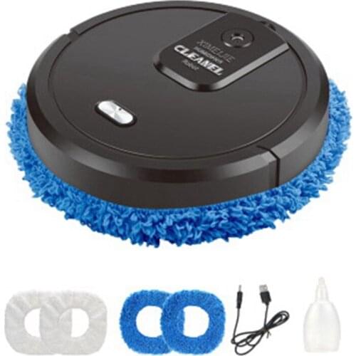 3 in 1 Sweeping Robot Portable Floor Sweeper Robotic Vacuum Cleaner Dry and Wet Spray Cleaning Mopping Mop Machine