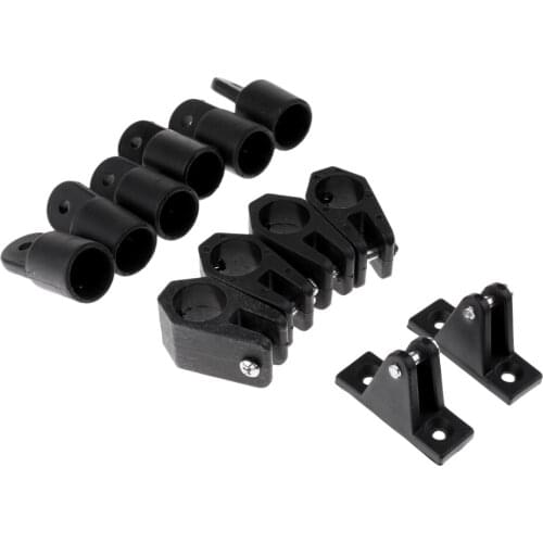 12 Pieces Set 7/8 '' Bimini Top Bimini Top Fittings Include 6pcs Eye End + 4pcs