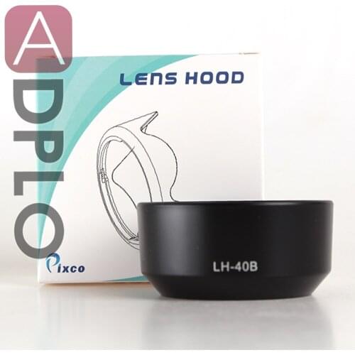 ADPLO Lens Hood LH-40B for Olympus M. Zuiko Digital 45mm F1.8 1:1.8 Lens, lens hood protetor LH-40B