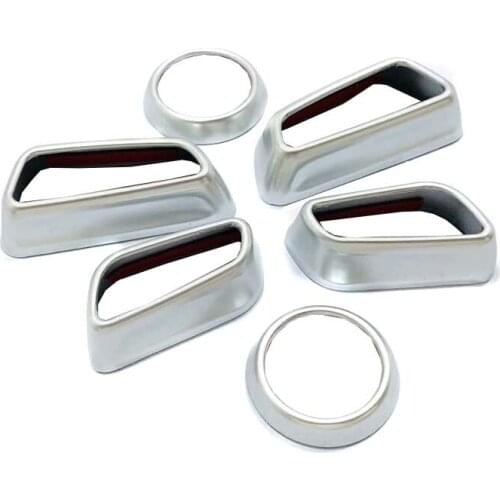 For 2019 2020 Toyota RAV4 RAV 4 ABS Driver Seat Adjustment Switch Button Knob Cover Cap Trim Sticker Car Styling Accessories