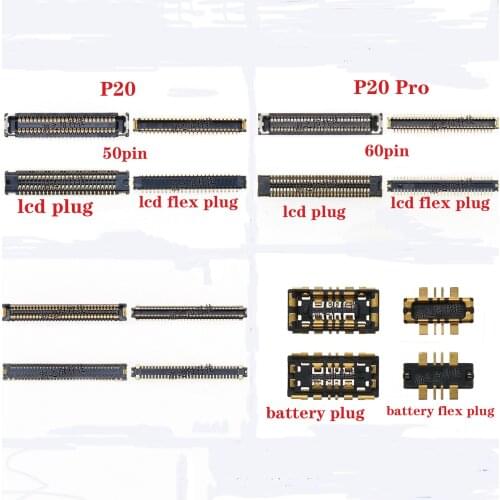 For Huawei P20 P20 Pro display seat LCD screen cable tail socket battery FPC plug