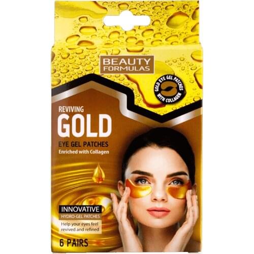 Beauty Formulas Reviving Gold Eye Gel Patches 6 Pairs