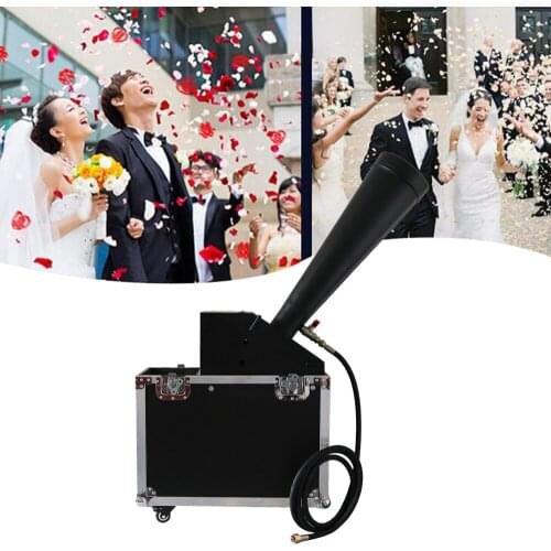 Free Shipping Lanzador De Confeti Blaster Confetti Launcher Mini Co2 Confetti Machine For Super Party Celebration
