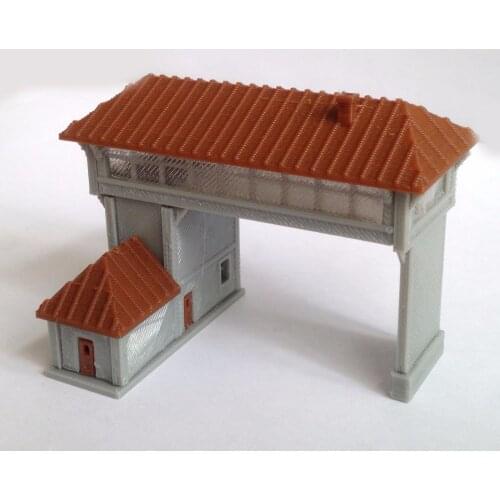 Outland Models Overhead Signal Tower(Double Track) Z Scale Train Railway Layout