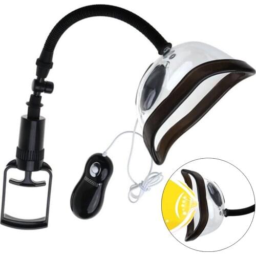 Pussy Pump For Vagina Clitoris Sucker For Women Adults Sex Toys Remote Control Nipple Enlarge Vacuum Pump Clit Vibrator