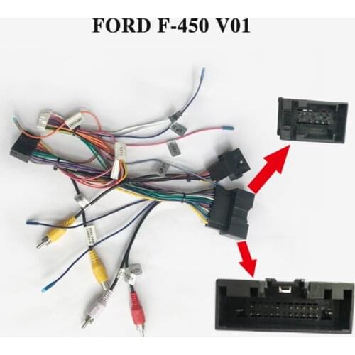 New Hot Special ARKRIGHT Wiring Harness Cable For Ford Radio Head Unit Adaptor