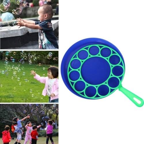 New Bubble Dish Big Bubble Tool Soap Bubble Maker Blower Set Outdoor interesting Toy Gifts