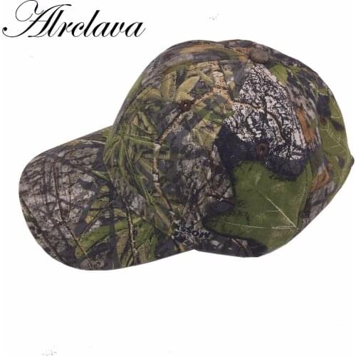 Hunting Camouflage Cap Adjustable Baseball Hat Tactical Outdoor Fishing Camo Cap AL02