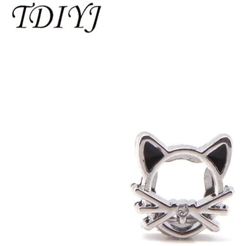 TDIYJ New Arrival DIY Keeper Cute Animal Mixed Slide Charms for Stainless Steel Mesh Bracelets Keepers 12Pcs/lot