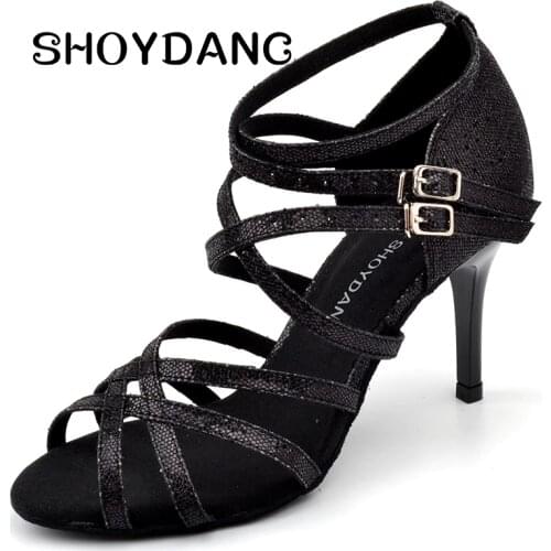 Women Latin dance shoes For Girls ladies Ballroom Tango Heeled Dancing Shoes Dance Shoes Ballroom Dancing Shoes