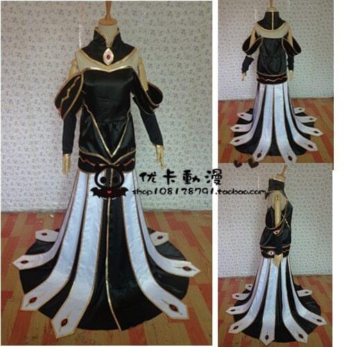2016 Euphemia Gown [Code Geass] Custom size cosplay costume Cc queen cosplay clothes