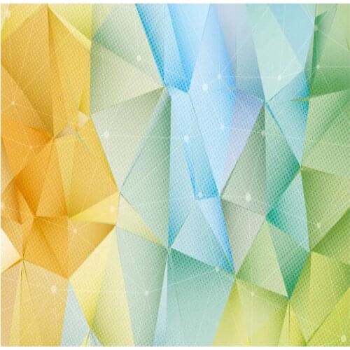 3d stereo triangle modern minimalist background wall wallpaper mural 3d stereoscopic wallpaper