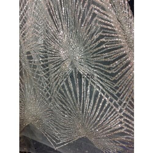 5yards JRB-19321 modern hand print glued glitter tulle mesh fabric for wedding dress/evening dress/party