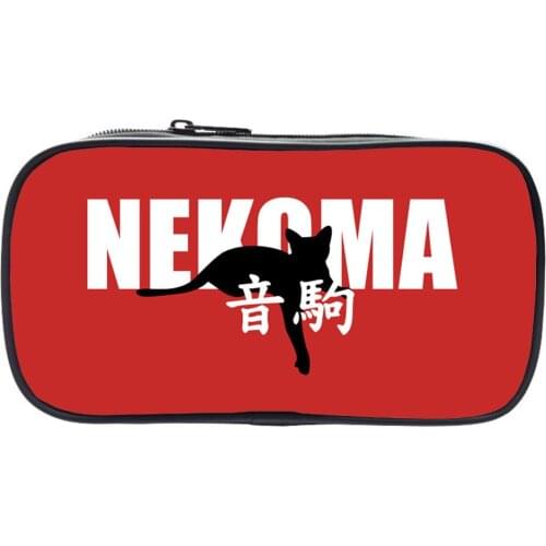 Anime Haikyuu Japan Large Capacity Pencil Books Case Fashion Style Stationery Storage FLY OYA KAGEYAMA 9 School Pen Box Bag