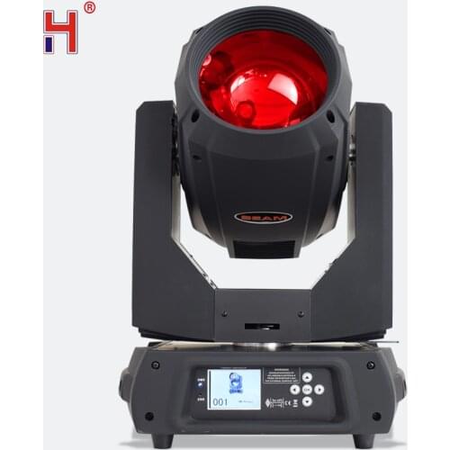 350W Sharpy Beam Lyre 17R Moving Head Light Touch Screen With DMX512 Control For Professional Dj Club Nightclub Party
