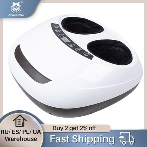 Jinkairui Winter Foot Massager Heating Kneading Scrapping Air Compress Best Gift Christmas New Year Whole Family Use Low Price
