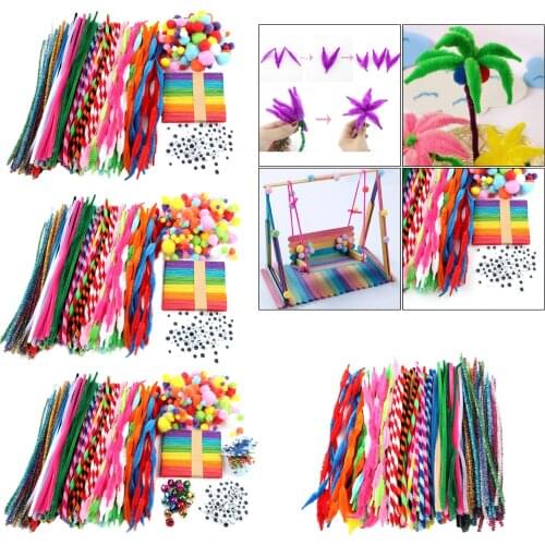 Kids Arts and Crafts Kit for Toddlers with Pipe Cleaners School Arts Set
