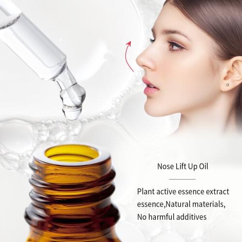 Nose Essential Oil Up Heighten Rhinoplasty Collagen Firming Moisturizing Nose Serum Reshape Natural Face Skin Care