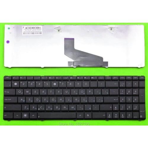 New RU Russian Keyboard for ASUS K53T BLACK RU Laptop Keyboards V118502AS1 PK130J22A05 70-N5I1K700