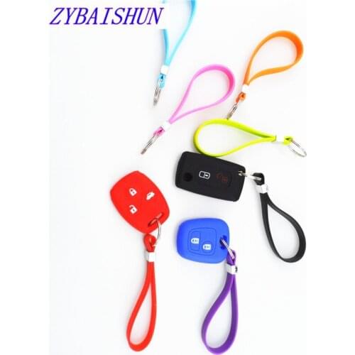 New silicone keychain for Chevrolet Cruze TRAX Aveo Sonic Lova Sail EPICA Captiva Malibu Volt Camaro Cobalt Orlando Spark