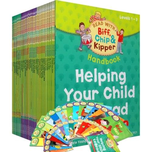 Oxford reading tree 1 set 33 books 1-3 level Biff,Chip&Kipper hand English Phonics story Picture book children books Education