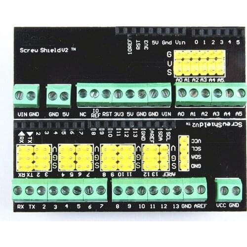 Screw Shield V2 Study Terminal expansion board (double support) for arduino UNO R3 DIY Electronic Expansion Board