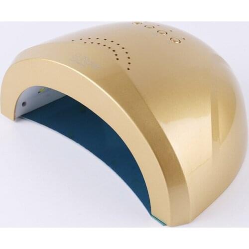 Supply 48W Nail Sunlight Intelligent Induction Nail Lamp for Anyone with First Class Quality Gold, White and Black