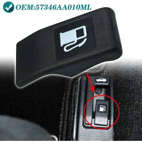 Fuel Gas Door Lever Pull Knob,Tank Cover Cap Fuel Door Pull Knob for Subaru Forester Outback Legacy 57346AA010ML