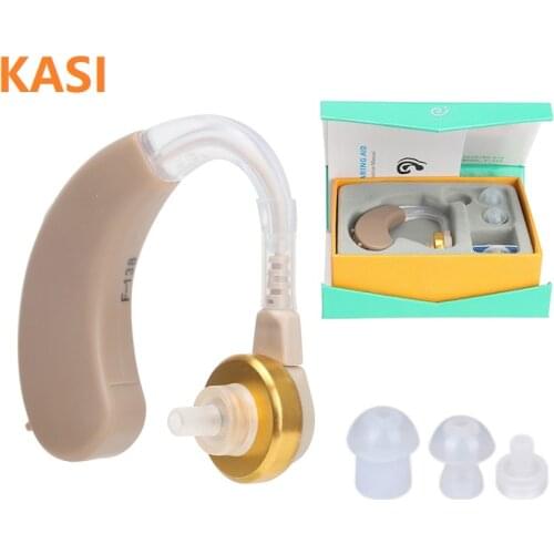 BTE Hearing Aid Ear for Deafness Sound Amplifier Adjustable Hearing Aids Portable Super Ear Hearing Amplifier for the Elderly