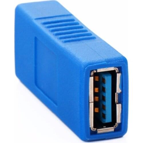 SuperSpeed USB 3.0 Version Type-A Female to Female Adapter Bridge Extension Coupler Connector