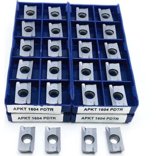 External lathe accessories APKT1604 LT30 cutting tool carbide insert APKT1604 PDTR LT30 turning insert