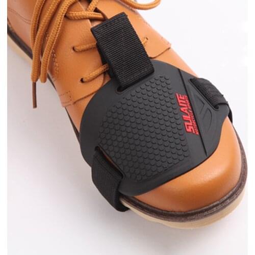 1Pcs Wear-resisting Rubber Motorcycle Gear Shift Pad Riding cycling Shoes cover Scuff Mark Protector Motorbike bike Boots Cover
