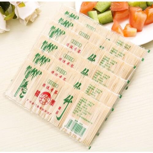 200 Pcs/Bag Disposable Wood Toothpicks Party Dental Natural Bamboo Toothpick for Home Restaurant Hotel Products Toothpicks Tools
