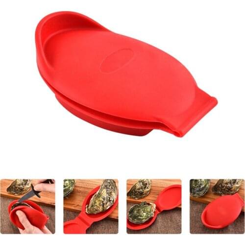 1Pc Oyster Shucking Hand Clip Oyster Shucker Shellfish Opener Tool Kitchen Tool Hand Guard Opening Tool