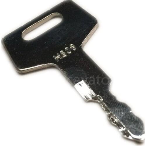 2Pcs H806 Key for Takeuchi Excavator Track Loader BU1698X2 Open door key ignition 70 75 150 160 175 185 1135 Fuel starter