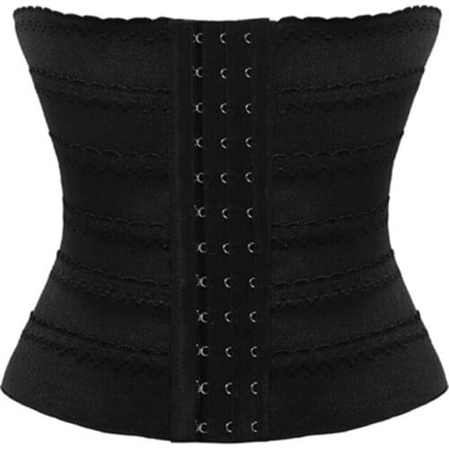 2016 New Arrival Lengthening and widening Burning Corset Waist Trainer Corset Sexy Shaper Underbust Corsets