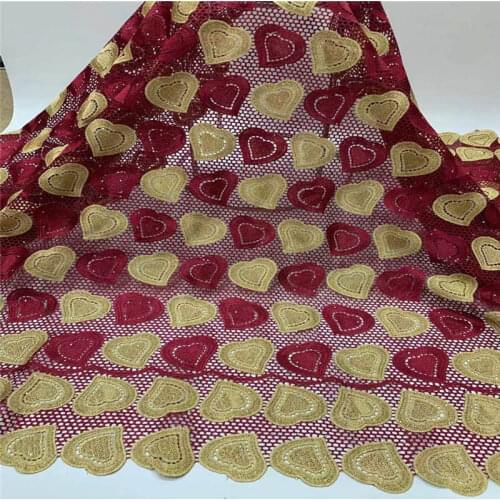African Lace Fabrics 2021 High Quality Cord Guipure Lace Fabric Women Nigerian Water Soluble Lace Fabric 5 Yards! ZQF2.3151