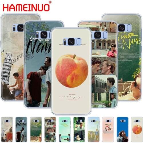 HAMEINUO Call Me by Your Name Colorful cell phone case cover for Samsung Galaxy S9 S7 edge PLUS S8 S6 S5 S4 S3 MINI