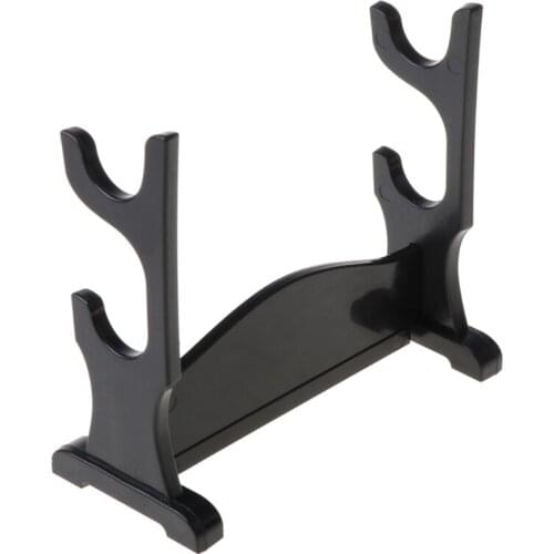 Two Tiers Holder Display Stand / Acrylic Bracket Rack for Cartoon and Comics Show Sword Wand Collection