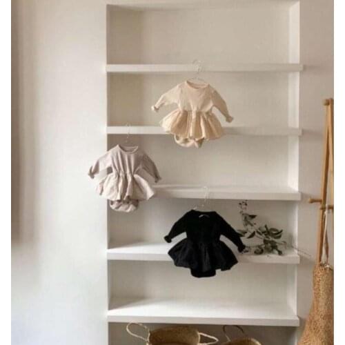 2021 new baby boys girls patchwork romper cotton spring summer full sleeve infants jumpsuit