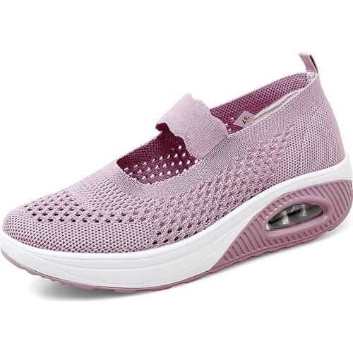 Tennis Shoes For Women Cool Breathable Sneakers 2021 Summer Sports Shoes Comfortable Platform Jogging Trainers Zapatos De Mujer